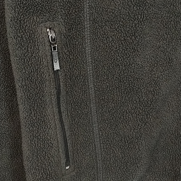 Oklahoma black fleece jacket large - Picture 3 of 5